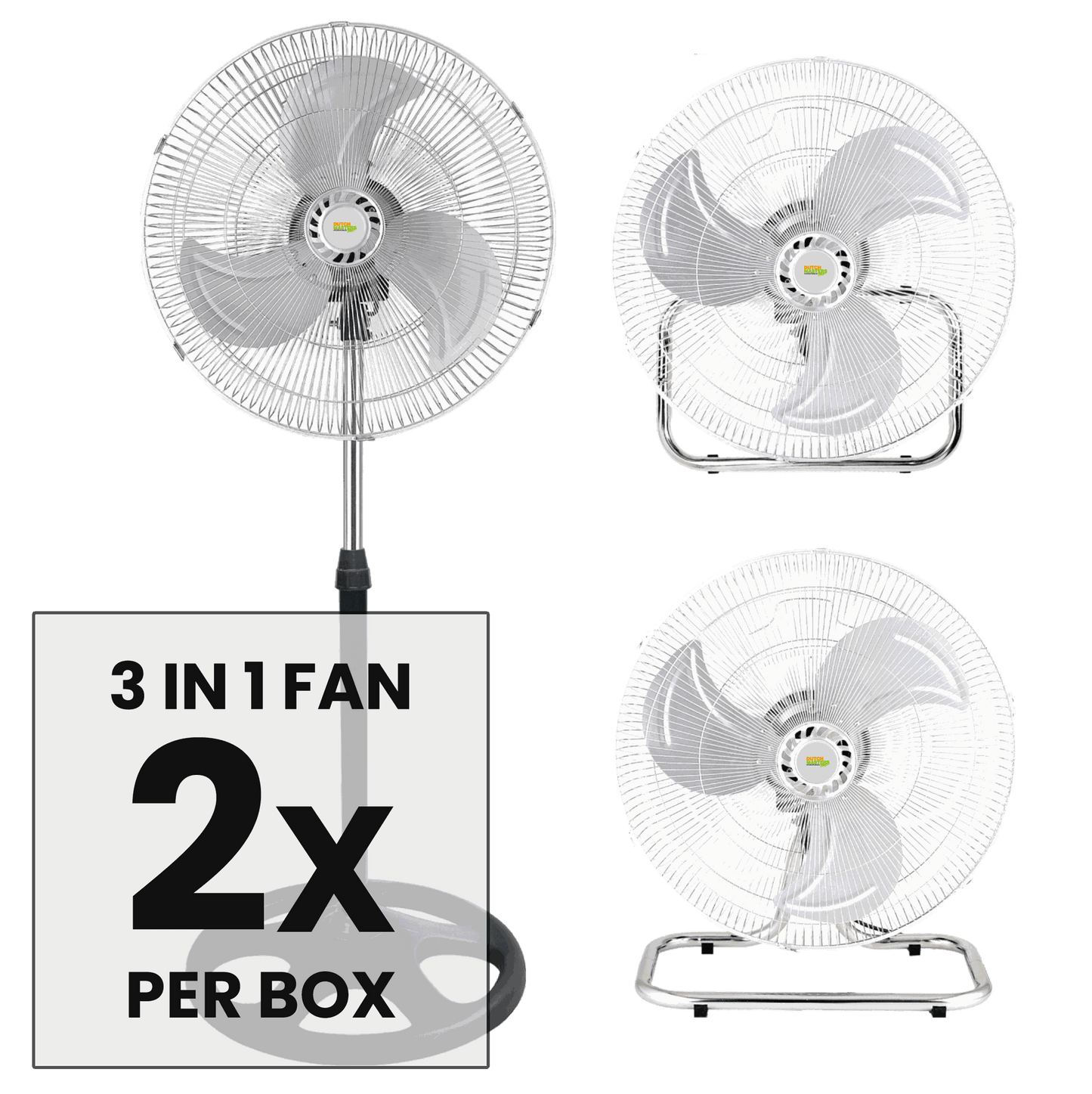 Industrial Fan 3 in 1 (2x/ box)