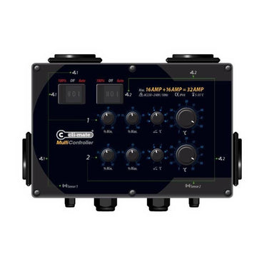 Cli-Mate Multi-Controller 16+16 Amp.