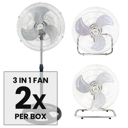 Industrial Fan 3 in 1 (2x/ box)