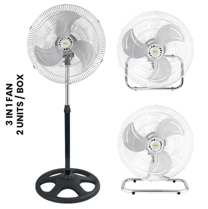 Industrial Fan 3 in 1 (2x/ box)